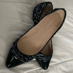 Nine West size 9 flats, EUC.